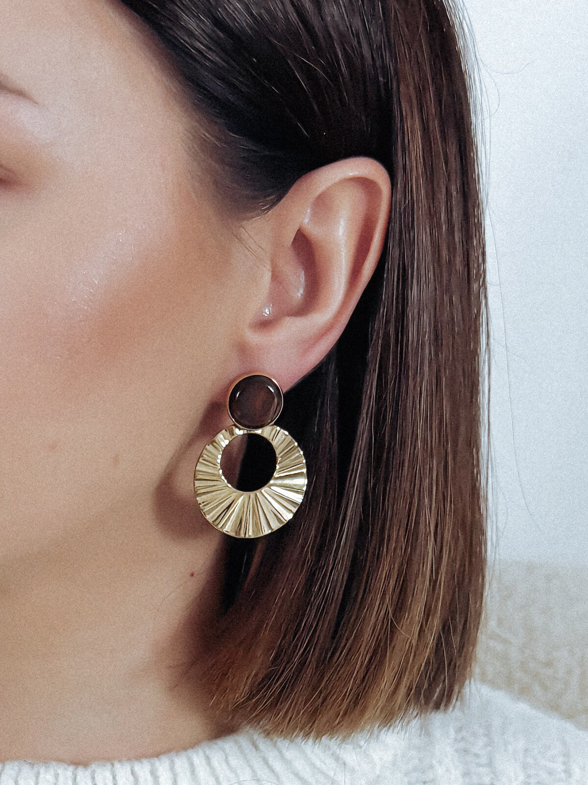 Złote kolczyki K094 zdjęcie 1