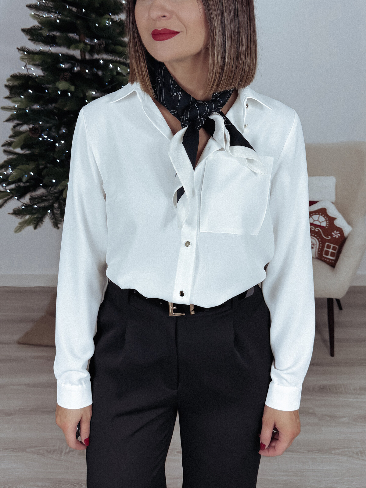 Apaszka z wiskozy LUXURY XXXII zdjęcie 2