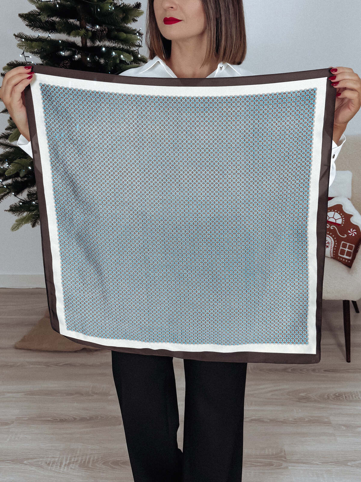 Apaszka satynowa LUXURY XXII zdjęcie 1