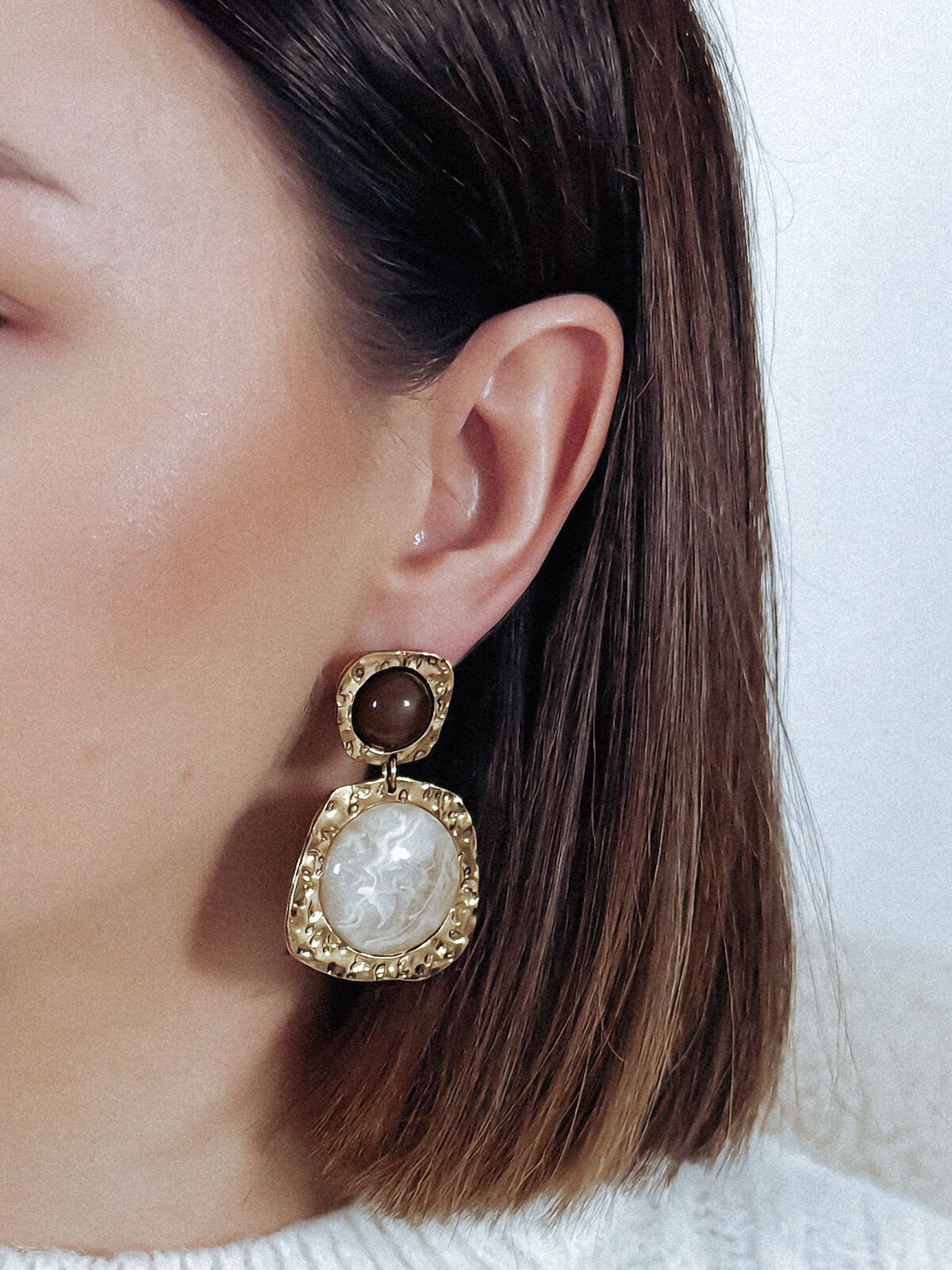 Złote kolczyki K093 zdjęcie 1