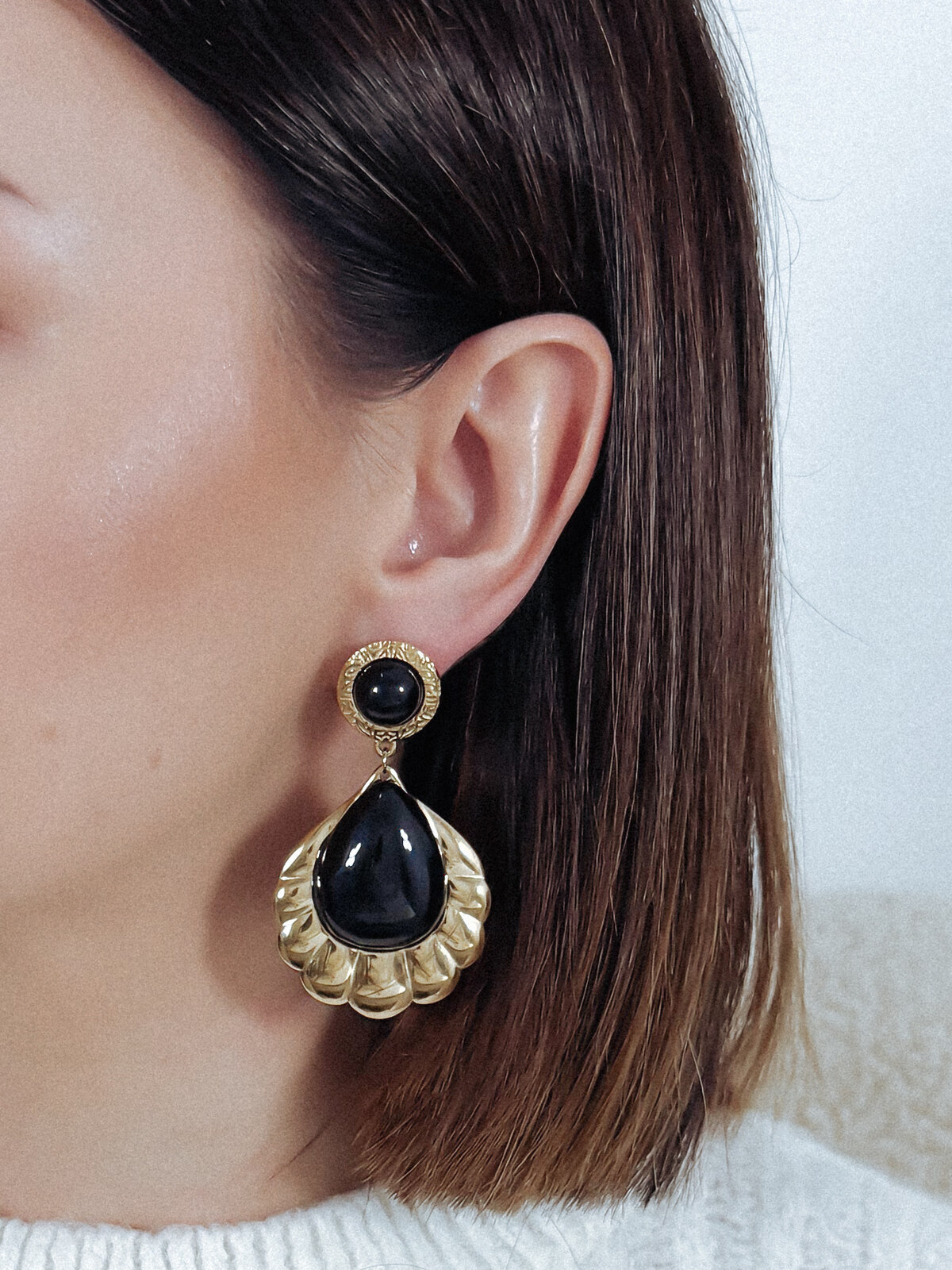 Złote kolczyki K096 zdjęcie 1