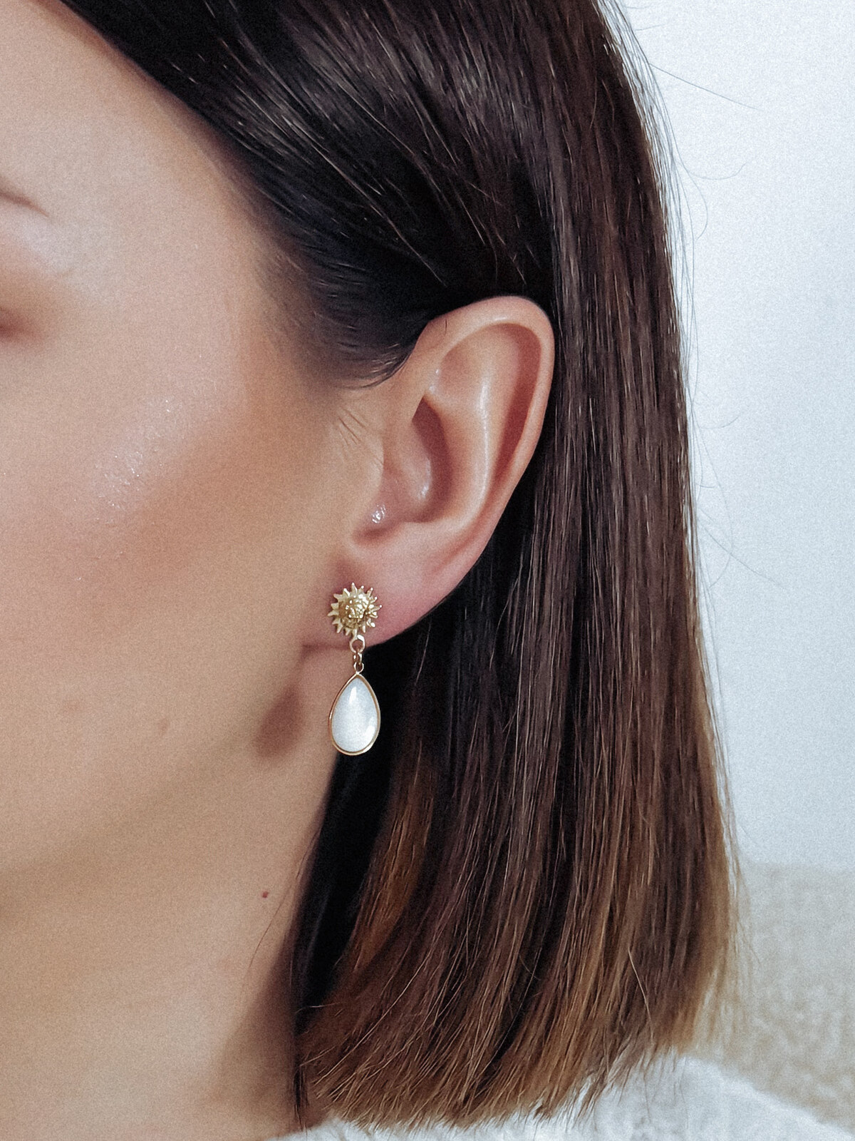 Złote kolczyki K101 zdjęcie 1