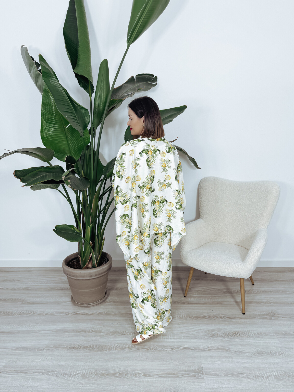 Koszula oversize w cytryny MOON zdjęcie 3