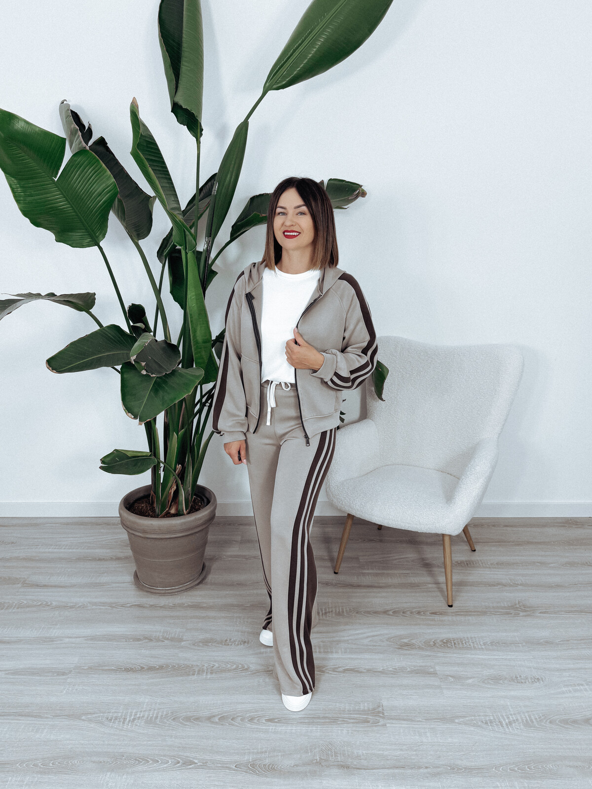 Bluza rozpinana z kapturem - materiał MASEŁKO | fango HOODY zdjęcie 2
