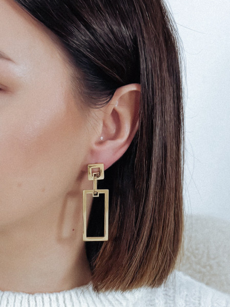 Złote kolczyki K105