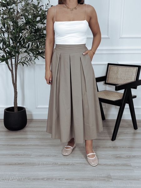 Spódnica 100% bawełny fango GONNA - PRE ORDER