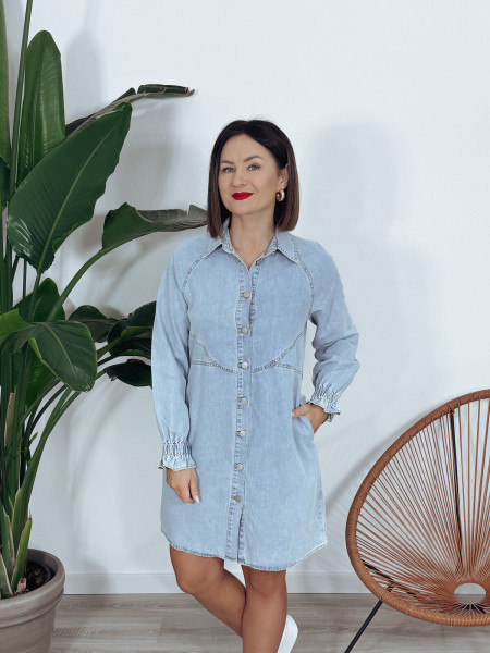 Sukienka krótka jeansowa ELLI