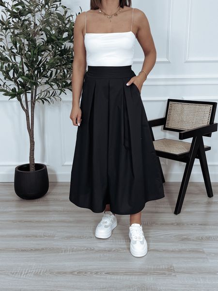 Spódnica 100% bawełny czarna GONNA