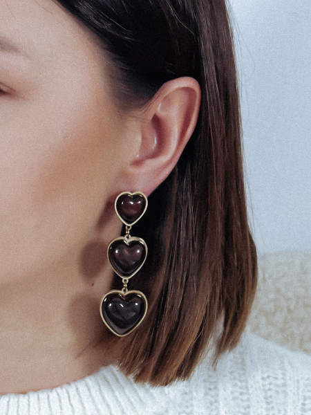 Złote kolczyki K108