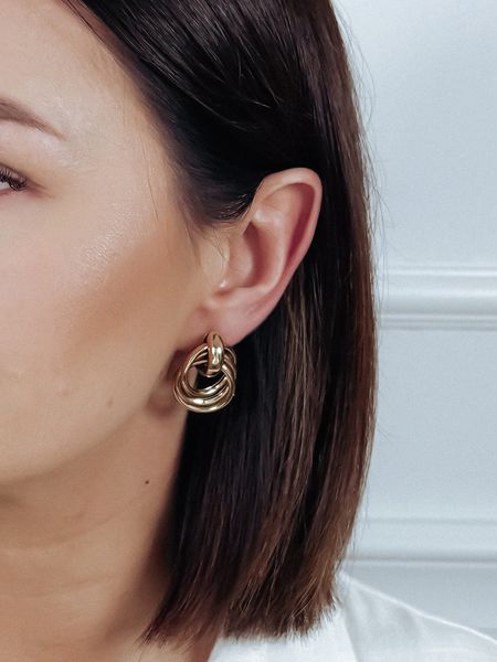 Złote kolczyki K130