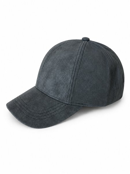 Czapka z daszkiem ciemny szary KELLY