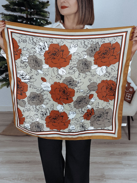 Apaszka z wiskozy LUXURY XXVIII