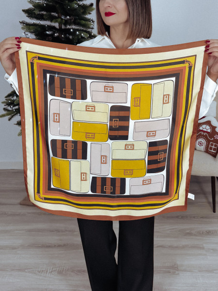 Apaszka z wiskozy LUXURY XXVI