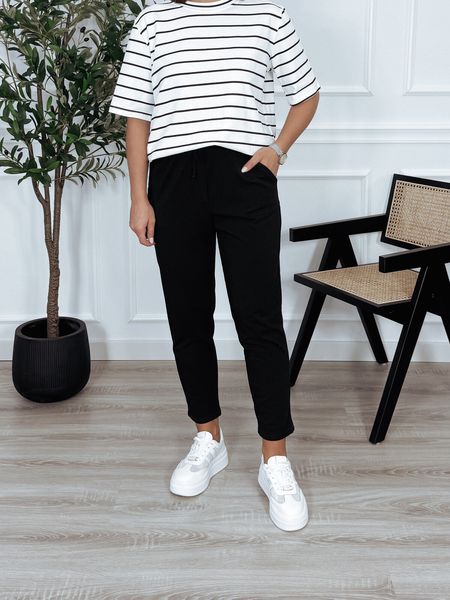 Spodnie dresowe czarne EMILY