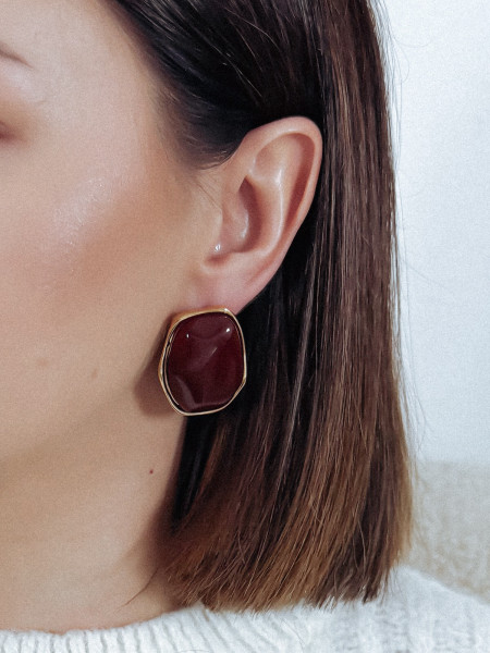 Z艂ote kolczyki K095