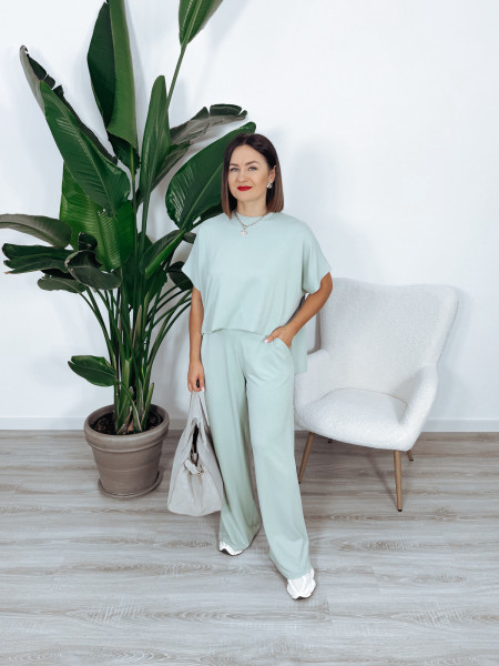 Komplet z modalu premium szałwia SOMALI