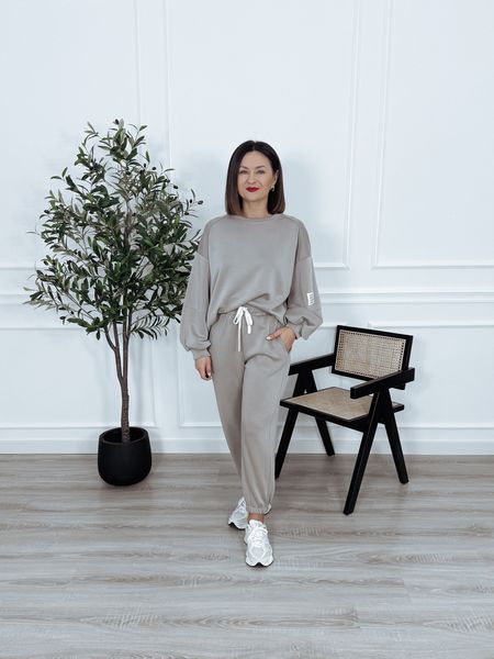 Komplet bluza + spodnie fango ARIA II - materiał MASEŁKO