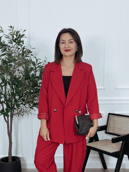 Marynarka czerwona PATRIZIA