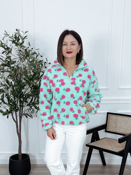 Bluza polarowa seledynowa POWER