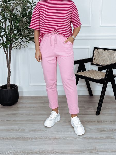 Spodnie dresowe różowe EMILY