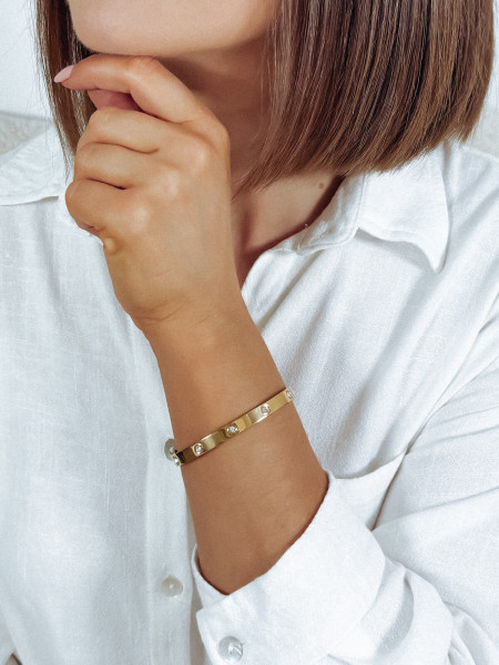 Złota bransoletka B012