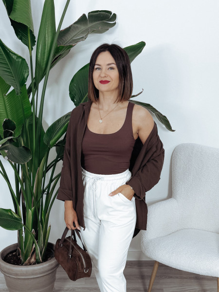 Top z wiskozy czekoladowy ILAN